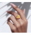 ANILLO CORAZON ORO 18KT
