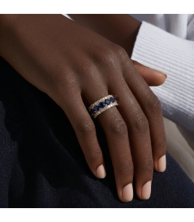 ANILLO ORO 18KT CON CIRCONITAS