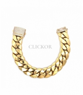 SEGUNDAMANO PULSERA CUBANA ORO 18KT