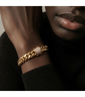 SEGUNDAMANO PULSERA CUBANA ORO 18KT