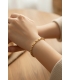 PULSERA CORDON ORO 18KT