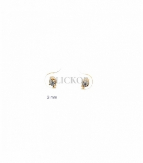 PENDIENTES ORO 18KT CIRCONITA