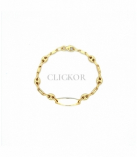 PULSERA BEBE ORO 18KT NO ME OLVIDES