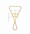 PASAMANO OSOS ORO 18KT CON CIRCONITAS
