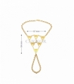 PASAMANO MINNIE ORO 18KT CON CIRCONITAS