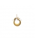 CRIOLLAS ORO 18KT LISA Y EFECTO MATE
