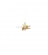 PENDIENTES ORO 18KT GRANO DE CAFE