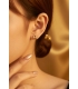 PENDIENTES ORO 18KT GRANO DE CAFE