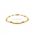 PULSERA BEBE ORO 18KT NO ME OLVIDES