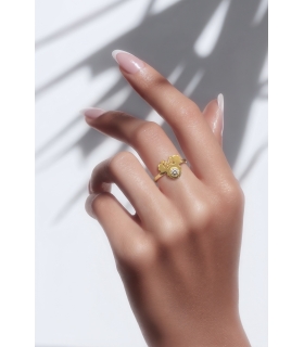 ANILLO MINNIE ORO 18KT CON CIRCONITA