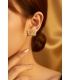 PENDIENTES MARIPOSA ORO 18KT CIRCONITAS