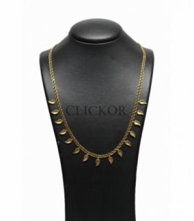 SEGUNDA MANO COLLAR HOJAS ORO 18KT
