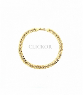 SEGUNDA MANO PULSERA BARBADA ORO 18KT
