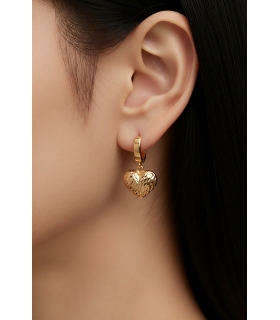 CRIOLLAS ORO 18KT CON CORAZON