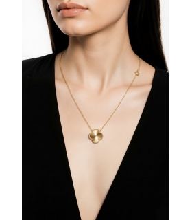 COLLAR TREBOL ORO 18KT