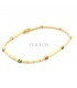 PULSERA RIVIER ORO 18KT CIRCONIO COLORES