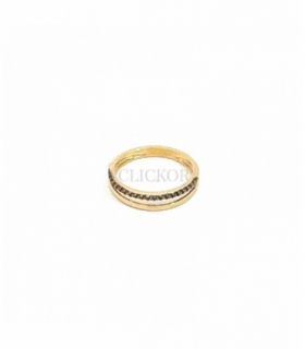 ANILLO ORO 18KT CIRCONITAS