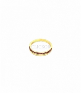 ANILLO ORO 18KT CIRCONITAS