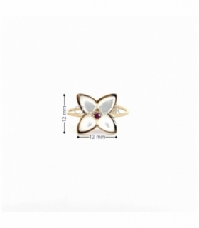 ANILLO ORO 18KT CIRCONITAS