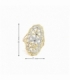 ANILLO LANZADERA ORO BICOLOR 18KT