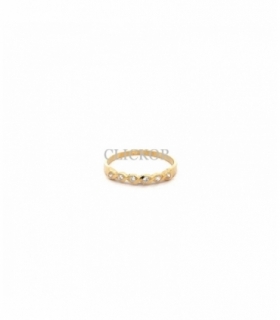 ANILLO ORO 18KT CIRCONITAS