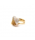 ANILLO ORO BICOLOR 18KT MODERNO