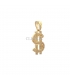 COLGANTE ORO 18KT DOLLAR CON CIRCONITAS
