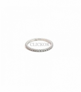 BRIANTE ANILLO ORO BLANCO 18KT D. 0.32CT