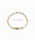 PULSERA BICOLOR ORO 18KT NO ME OLVIDES