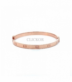 PULSERA ORO ROSA 18KT