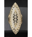 ANILLO MUJER ORO 18KT MARQUES ZIRCONITAS