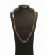 CADENA GRANDE ORO BICOLOR 18KT CIRCONITA