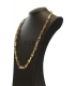 CADENA GRANDE ORO BICOLOR 18KT CIRCONITA